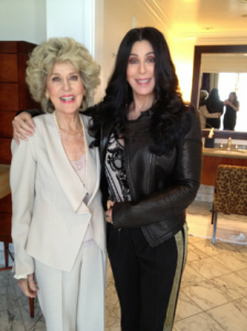 Cher's Mom Meets The U.S. President