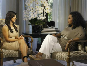Kim Kardashian Tells Oprah About Relationship With Kanye West
