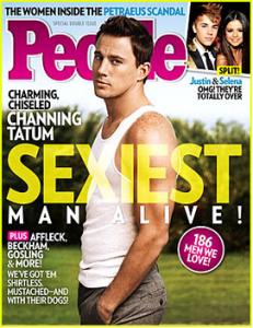 Channing Tatum Is PEOPLE's Sexiest Man Alive 2012 Channing Tatum Is PEOPLE's Sexiest Man Alive 2012