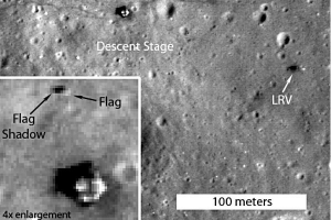 Apollo Moon Landing 'Flag Mystery' Solved
