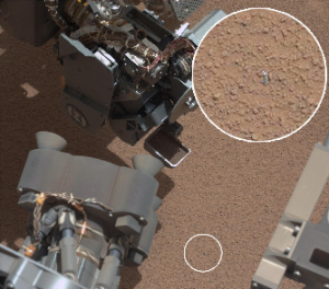 Curiosity Rover Spots Shiny Object On Red Planet's Surface