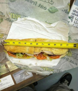 Subway Under Fire For 'Short' Foot-Longs